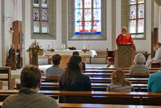 Pfingsten in der renovierten Stadtpfarrkirche St. Crescentius (Foto: Karl-Franz Thiede)